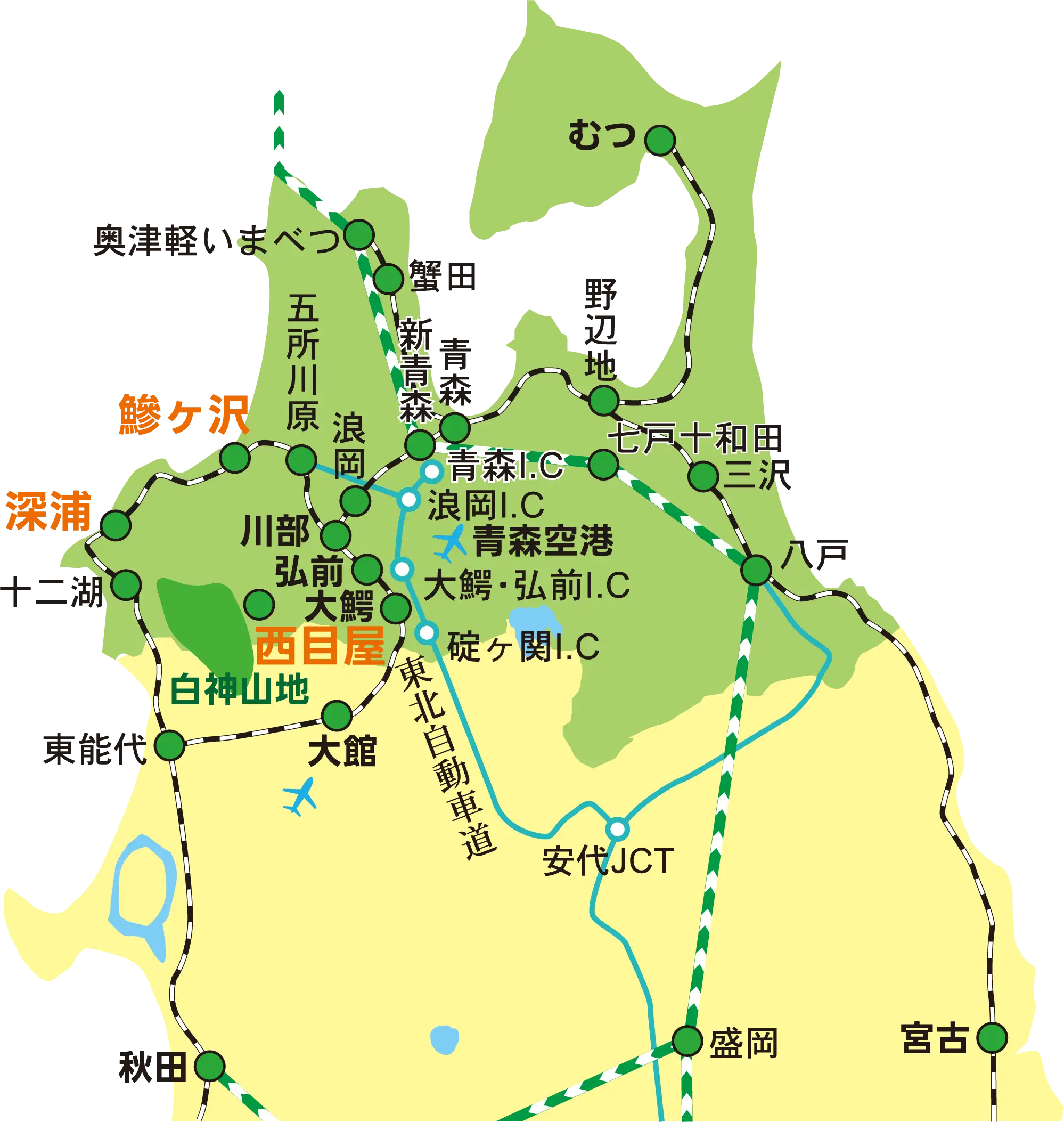 アクセスマップ